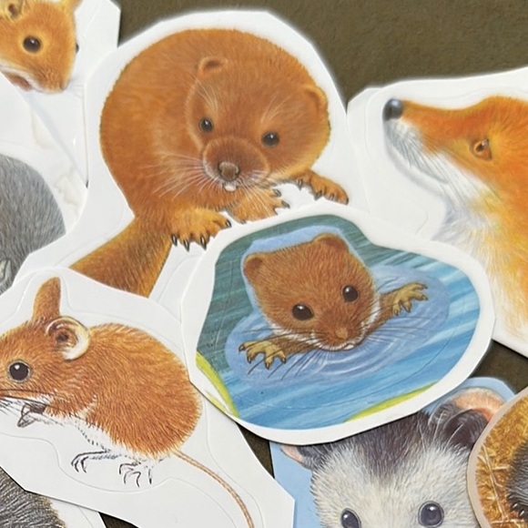 Animal Stickers for Small Pets - Multicolor 20 stickers - Picture 3 of 12